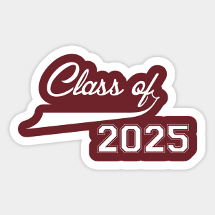 Class of 2025 Sticker